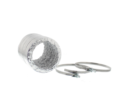 Okap kuchenny SCANPART Wąż wentylacyjny aluminiowy  12,5 3 m z opaskami-1130066300
